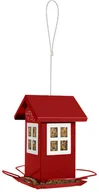 Karmniki dla ptaków - Zolux Karmnik Domek z 4 oknami kol. czerwony Dostawa GRATIS od 99 zł + super okazje - miniaturka - grafika 1