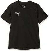 Piłka nożna - Puma dzieci ligi Training Jr Jersey, czarny, 116 655631 03_Puma Black White_116 (655631 03_Puma Black/Puma White_116) - miniaturka - grafika 1