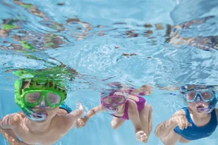 Bestway Maska Do Nurkowania Z Rurką Zwierzątka Zielona 24059 LT-9523-0 - Sprzęt do nurkowania - miniaturka - grafika 8