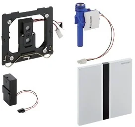 Geberit 116.036.GH.1 HyTronic - elektroniczny zawór spłukujący do pisuaru, IR, zasilanie bateryjne, - Spłuczki - miniaturka - grafika 2