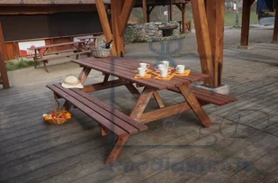 Rojaplast zestaw mebli ogrodowych PIKNIK 180 cm - Meble ogrodowe - miniaturka - grafika 2