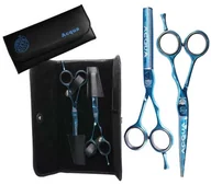 Nożyczki fryzjerskie - Kiepe (282) Zestaw Acqua nożyczki + degażówki - miniaturka - grafika 1