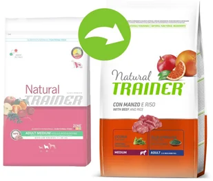 Trainer Natural Medium 12 kg - Sucha karma dla psów Trainer Natural Medium 12 kg - Sucha karma dla psów - miniaturka - grafika 1