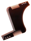 Pozostałe akcesoria fryzjerskie - ACTIVESHOP SZABLON GRZEBIEŃ DO STYLIZACJI BRODY M-202 - miniaturka - grafika 1