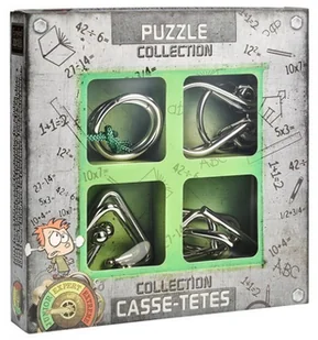 Eureka Łamigłówki metalowe 4 szt. JUNIOR 106330 - Łamigłówki - miniaturka - grafika 2