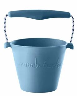 FUNKIT WORLD BŁĘKITNE zwijane wiaderko silikonowe FUNKIT WORLD SB38000 - Zabawki do piasku - miniaturka - grafika 2