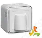 Wyłączniki światła i elektryczne - Hager BERKER W.1 Złącze kablowe IP55 biały 42563522 42563522/HAG - miniaturka - grafika 1