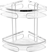 Koszyki łazienkowe - AWD Interior Koszyk na przybory toaletowe narożny - miniaturka - grafika 1