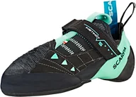 Buty sportowe damskie - Scarpa Instinct VS But wspinaczkowy Kobiety, black/aqua EU 39 2021 Buty wspinaczkowe na rzepy 70013-L-113-39 - miniaturka - grafika 1
