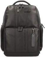 Torby na laptopy - Piquadro Urban Business Plecak RFID skórzana 44 cm przegroda na laptopa black CA4532UB00-N - miniaturka - grafika 1