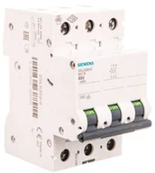 Bezpieczniki elektryczne - Siemens Wyłącznik nadprądowy 3P B 50A 6kA AC 5SL6350-6 - miniaturka - grafika 1