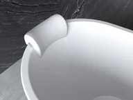 Akcesoria do armatury i ceramiki - Besco Zagłówek Besco Milo- - miniaturka - grafika 1