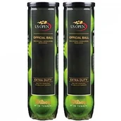 Tenis ziemny - Wilson US Open XD tennisbal (4-CAN, 2-Pack), żółty, 4 WRT11752P - miniaturka - grafika 1