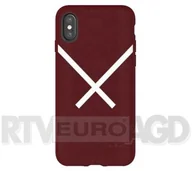 Etui i futerały do telefonów - Adidas Moulded Case iPhone X/Xs czerwony CJ3572 - miniaturka - grafika 1