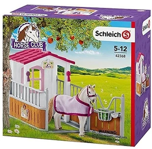 Schleich Zestaw Zagroda dla koni z klaczą Luytańską 42368 - Figurki dla dzieci - miniaturka - grafika 7