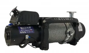 519 Husar HUBER Wyciągarka Husar z liną stalową 24V uźwig 14000lbs 6350 kg długość liny 28,5m) 51977443 77443-uniw - Wciągarki - miniaturka - grafika 3