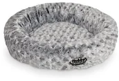 Legowiska dla psów - Nobby Donut poduszka dla małych psów i kotów Arusha  45 cm, czarny nakrapiany - miniaturka - grafika 1