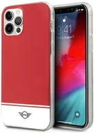 Etui i futerały do telefonów - Mini MIHCP12LPCUBIRE iPhone 12 Pro Max 6,7" czerwony/red hard case Stripe Collection - miniaturka - grafika 1