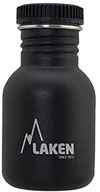 Shakery i bidony sportowe - Laken Unisex  dla dorosłych bardzo wytrzymała butelka ze stali szlachetnej 0,35 l czarna, 0,35 - miniaturka - grafika 1