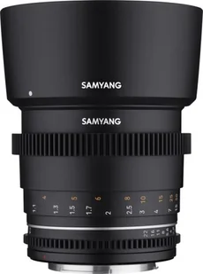 Obiektyw Samyang 85 mm T1.5 VDSLR MK2 Sony E - Obiektywy Obiektyw Samyang 85 mm T1.5 VDSLR MK2 Sony E - Obiektywy - miniaturka - grafika 1