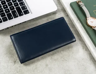 Cavaldi 4U Elegancki, podłużny portfel damski z klapą na zatrzask - Portfele - miniaturka - grafika 5