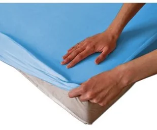 Darymex Prześcieradło ochronne z gumką SG niebieskie 140x200 cm 5907761046627 - Prześcieradła - miniaturka - grafika 2