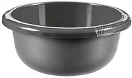 Kosze na bieliznę - Curver 01815 308 04 okrągła miska 10.5 L, plastik, antracyt, 36 x 36 x 16 cm 01815-308-04 - miniaturka - grafika 1