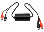 Akcesoria do CB Radia - Samochodowy Filtr Przeciwzakłóceniowy 20A 2xRCA - miniaturka - grafika 1