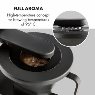 Ekspres do kawy Klarstein COF9-GrandeGusto Czarny - Ekspresy do kawy - miniaturka - grafika 5