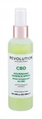 Toniki i hydrolaty do twarzy - Makeup Revolution London Skincare CBD Nourishing Essence Spray wody i spreje do twarzy 100 ml - miniaturka - grafika 1