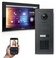 Wideodomofony - Euratech Goliath Goliath Hybrid | IP | Full-HD aplikacja | 1-Fam | 1 x ekran dotykowy 10" | aluminiowa stacja do drzwi podtynkowych | + zamek kodowy | ultraszeroki kąt 180° | AV-IPS-641 AV-IPS-641 - miniaturka - grafika 1