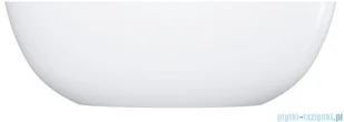 Omnires Shell M+ wanna wolnostojąca 160x75 cm biały połysk SHELLWWBP | - Wanny - miniaturka - grafika 3