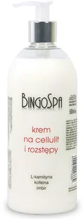 Bingo Spa Krem na cellulit i rozstępy - L-karnityna, kofeina, imbir 500 ml - Balsamy i kremy do ciała - miniaturka - grafika 2