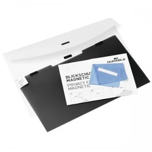 Filtr prywatyzujący 13,3'' do laptopów DURABLE MAGNETIC + etui ochronne szary /514357/ DU1637 - Filtry prywatyzujące - miniaturka - grafika 2