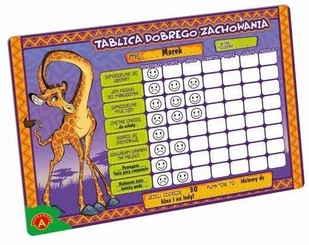 Alexander Tablica dobrego zachowania mała 1545 - Artykuły biurowe - miniaturka - grafika 2