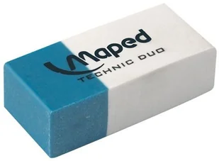 Maped GUMKA DUO DWUSTRONNA BIAŁO-NIEBIESKA 511710 - Korektory - miniaturka - grafika 2