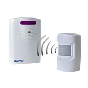 Czujniki ruchu i zmierzchu - Orno Czujnik ruchu z sygnalizacją bezprzewodowy, IP44, 120m OR-MA-705 - miniaturka - grafika 1