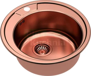 QUADRON CLINT 210 miedziany (HB7104PVDBSC1) HB7104PVDBSC1 - Zlewozmywaki - miniaturka - grafika 3