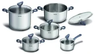 Zestawy garnków i patelni - Tefal Daily Cook G712SA55 10 elementów - miniaturka - grafika 1