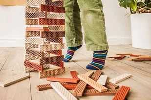 Piatnik Klocki Bioblo 100 klocków Ocean Mix 640316 - Klocki - miniaturka - grafika 6