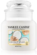 Świece - Yankee Candle Yankee Candle Coconut Splash 411 g Classic średnia świeczka zapachowa - miniaturka - grafika 1