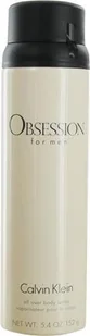 Calvin Klein Obsession for Men 152 g dezodorant w sprayu - Balsamy i kremy do ciała - miniaturka - grafika 3