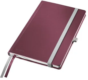 Leitz Notatnik A5 kratka bordowy Style LE6433 - Notesy i bloczki - miniaturka - grafika 2
