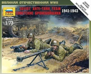 Zvezda Soviet AntiTank Team 19411943 - Modele do sklejania - miniaturka - grafika 3