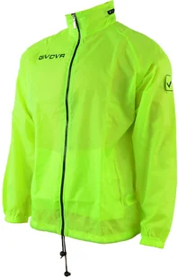 GIVOVA KURTKA BASICO ŻÓŁTY FLUO - Piłka nożna - miniaturka - grafika 3