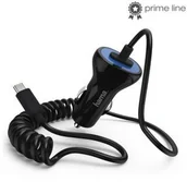 Ładowarki samochodowe - HAMA Ładowarka samochodowa mikro USB 2.4 A czarna 001736010000 - miniaturka - grafika 1