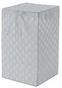 Kosze na bieliznę - Compactor ran6889 kosz na pranie, kolekcjonerów Tex, pokrywa i wyściółka wewnętrzna, 30 x 30 x 50 cm, biały RAN6889 - miniaturka - grafika 1
