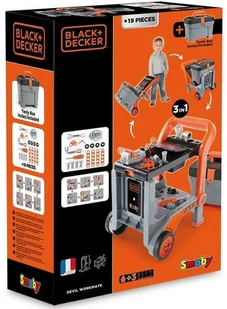 Smoby B&D Przybornik złotej rączki SM-360202 - Mały majsterkowicz - miniaturka - grafika 6