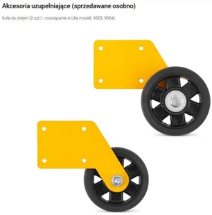 ALOSS 996 99674602 Drabina magazynowa mostek jednostronny wysokość robocza 3,08m) 74602-uniw - Drabiny - miniaturka - grafika 3