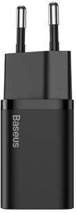 Baseus Super Si szybka ładowarka sieciowa Quick Charge 3.0 Power Delivery 25W 3A + Kabel USB Typ C - USB Typ C 3A 1m czarny (TZCCSUP-L01) TZCCSUP-L01 - Ładowarki do telefonów - miniaturka - grafika 3